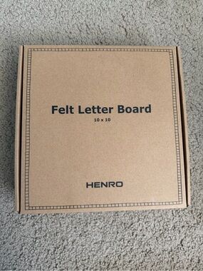 Felt Letter Board - 10”x10”